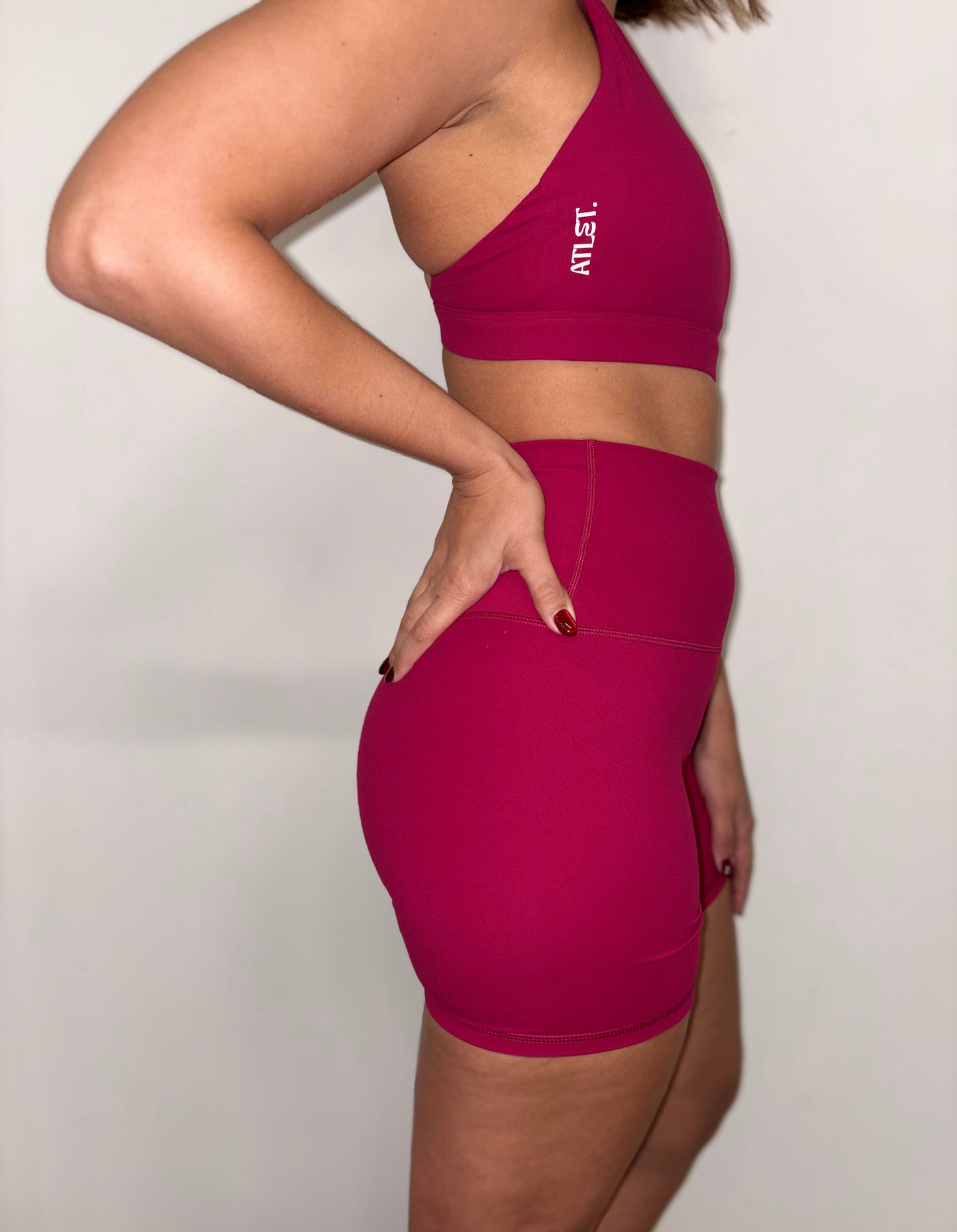 Run It Short Set [Fuschia]