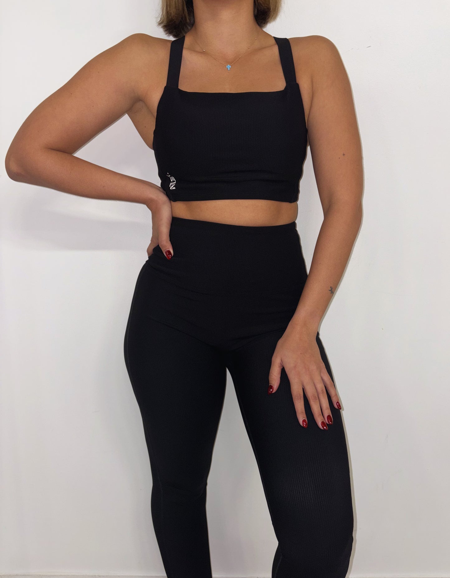 Super Ribbed Set [Black]