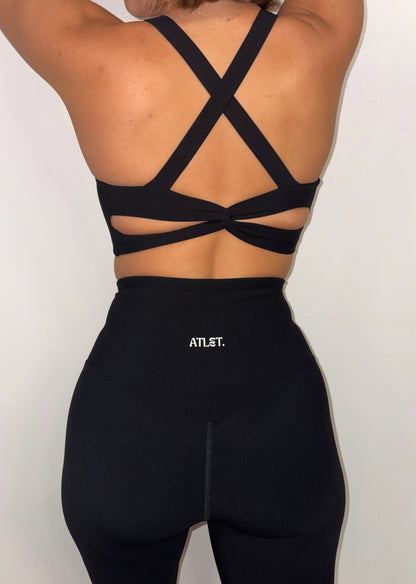 Super Ribbed Set [Black]
